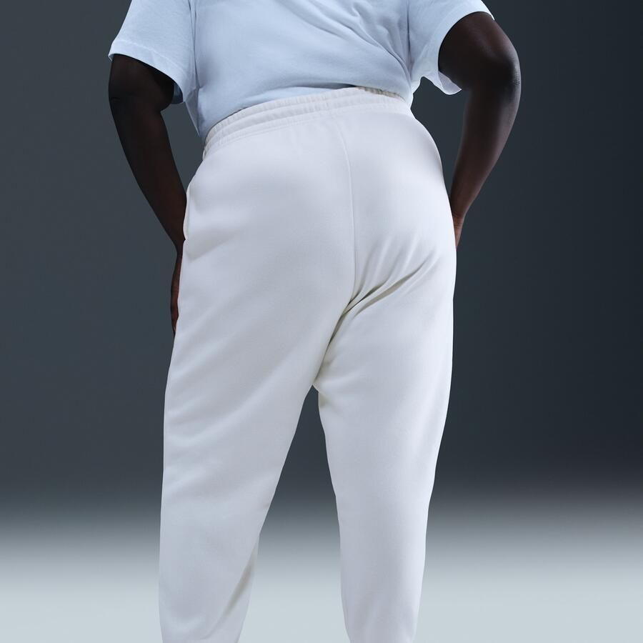 Nike Phoenix Fleece Oversized joggingbroek met hoge taille voor dames (Plus Size) Wit - Foto 2