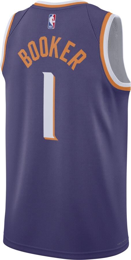 Nike Phoenix Suns City Edition Swingman NBA-jersey met Dri-FIT Paars - Foto 8