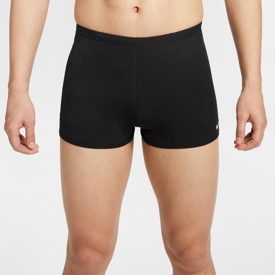 Nike Poly Solid Zwembroek met vierkante pijpen voor heren Zwart - Foto 4