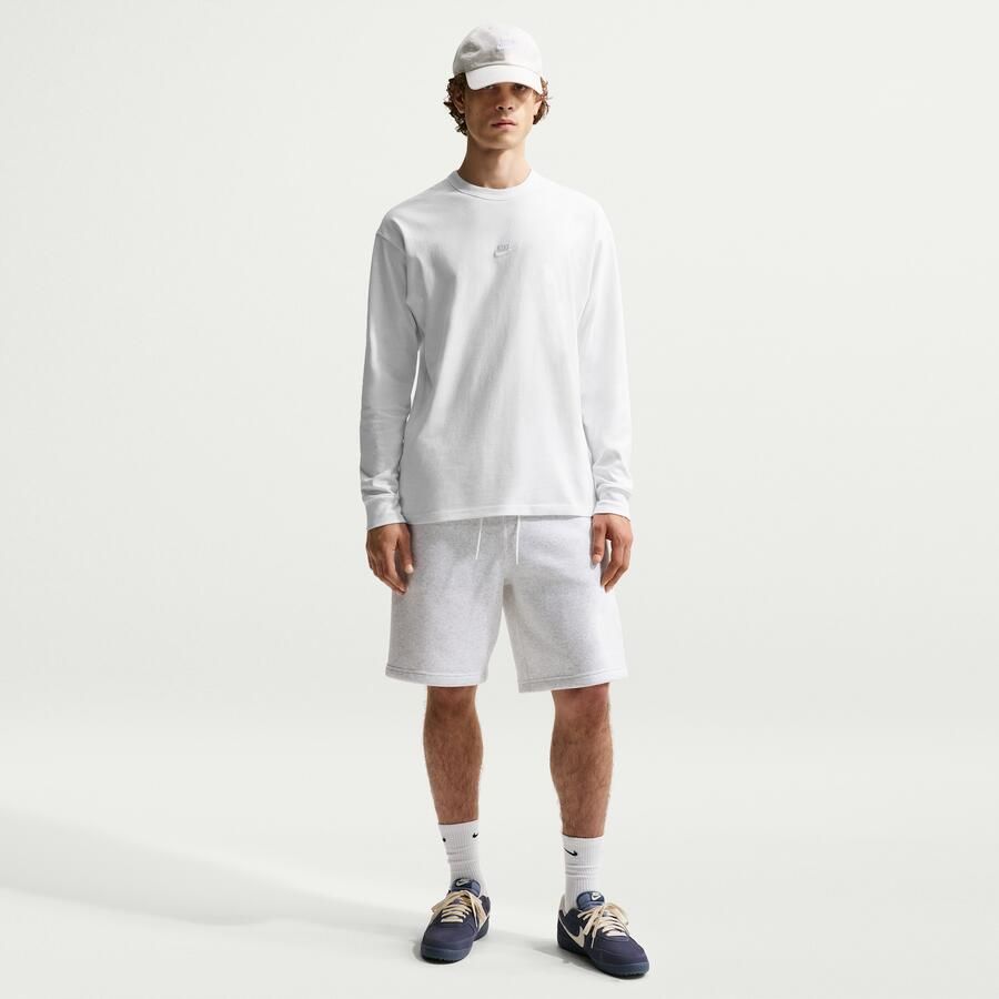 Nike Premium Essentials T-shirt met lange mouwen voor heren Wit - Foto 2