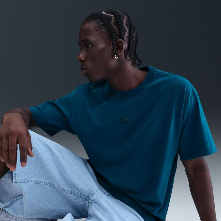 Nike Premium Essentials T-shirt voor heren Blauw - Foto 2