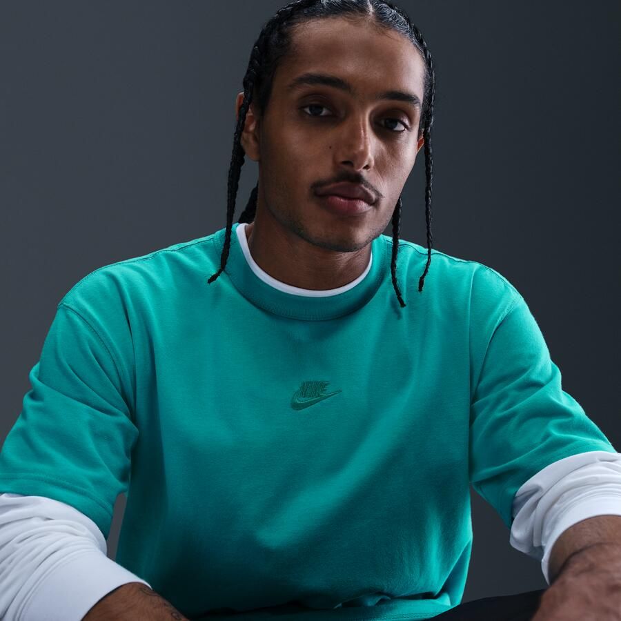 Nike Sportswear Premium Essentials T-shirt voor heren Groen - Foto 2