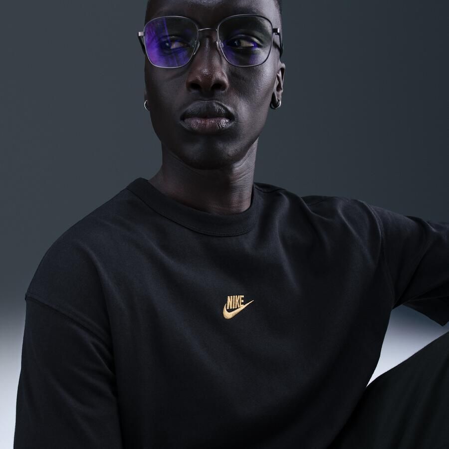 Nike Premium Essentials T-shirt voor heren Zwart - Foto 2