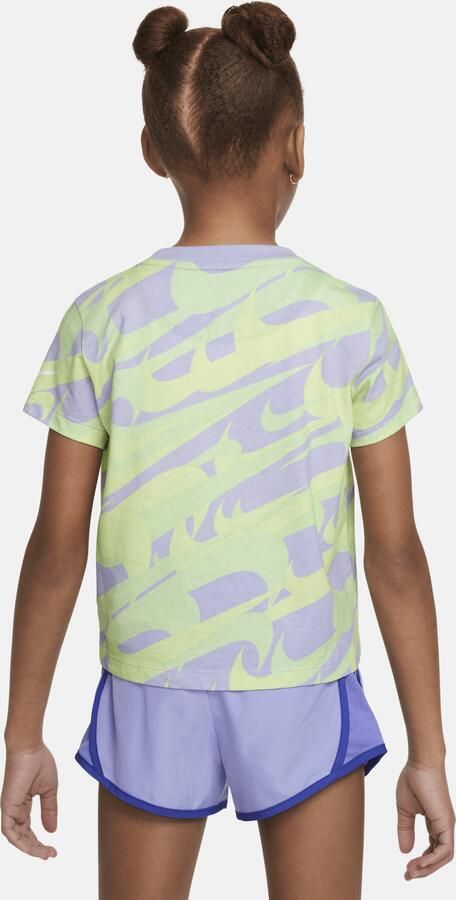 Nike Prep in Your Step T-shirt met graphic voor kleuters Paars - Foto 4