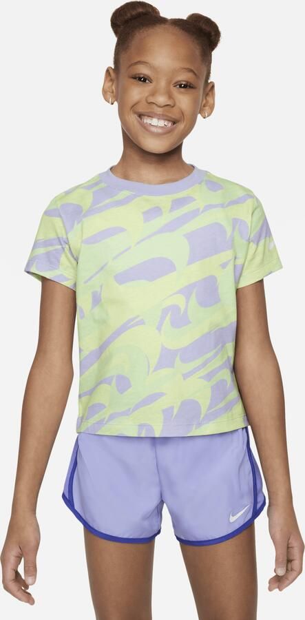 Nike Prep in Your Step T-shirt met graphic voor kleuters Paars - Foto 3