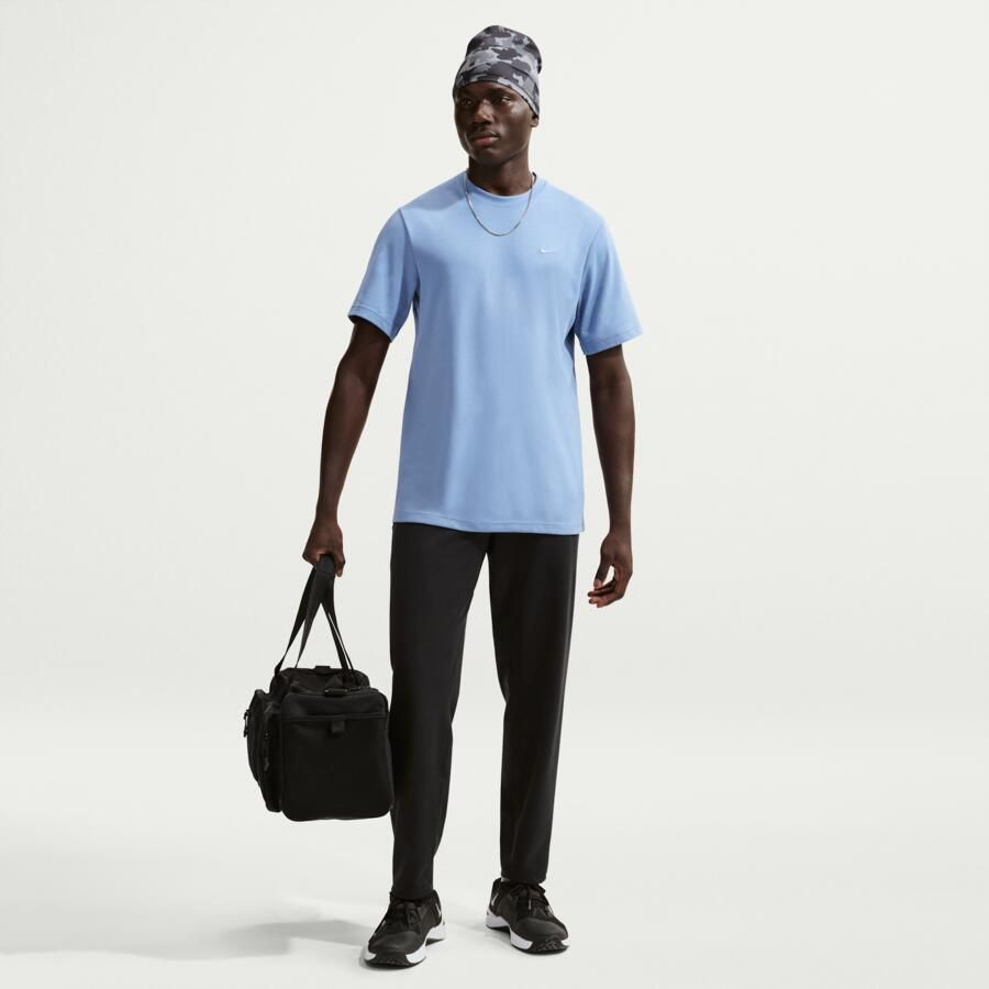Nike Primary Dri-FIT multifunctionele herentop met korte mouwen Blauw - Foto 3