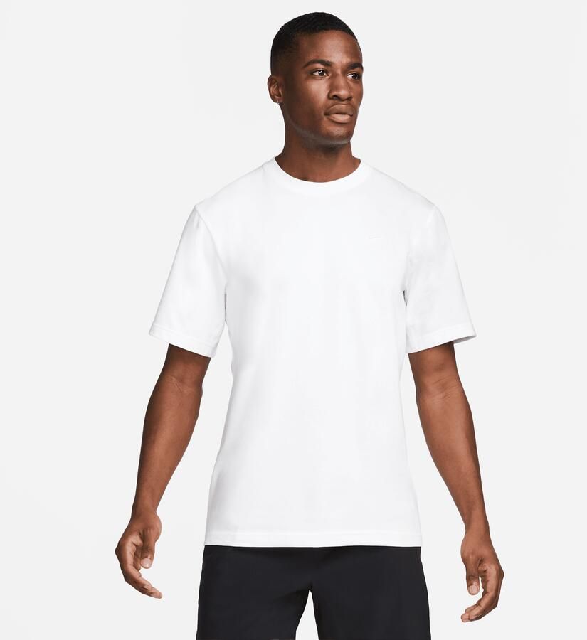 Nike Primary Dri-FIT multifunctionele herentop met korte mouwen Wit - Foto 3
