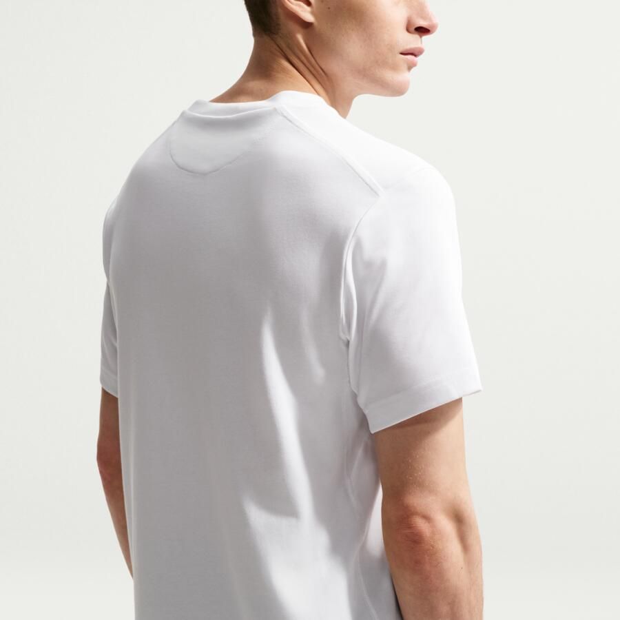 Nike Primary Dri-FIT multifunctionele herentop met korte mouwen Wit - Foto 2