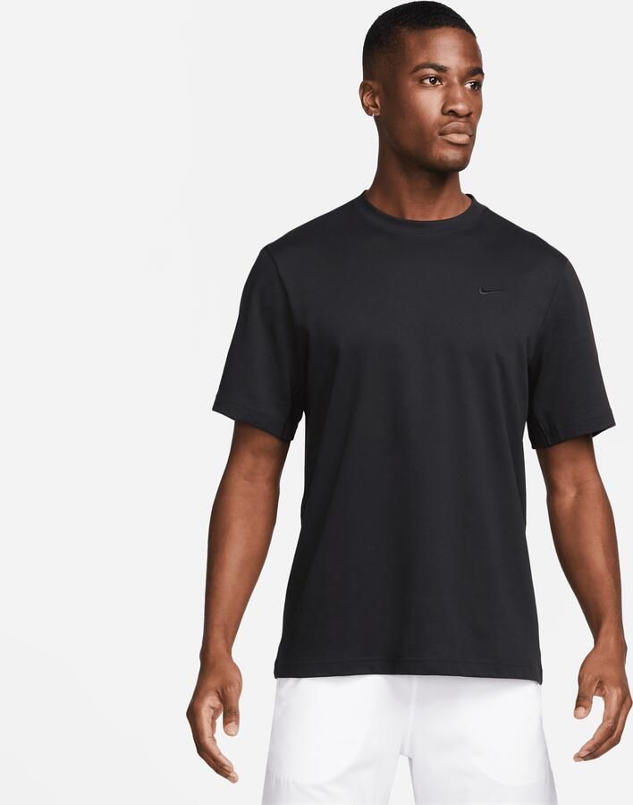 Nike Primary Dri-FIT multifunctionele herentop met korte mouwen Zwart - Foto 3