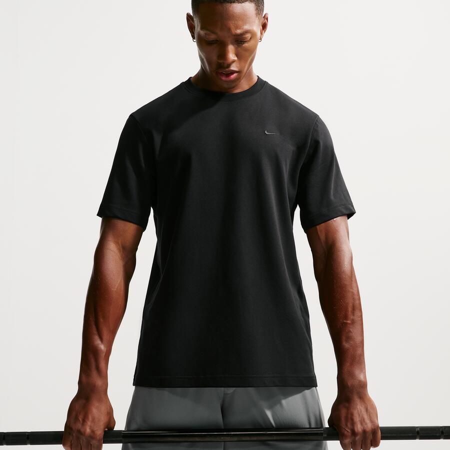 Nike Primary Dri-FIT multifunctionele herentop met korte mouwen Zwart - Foto 2