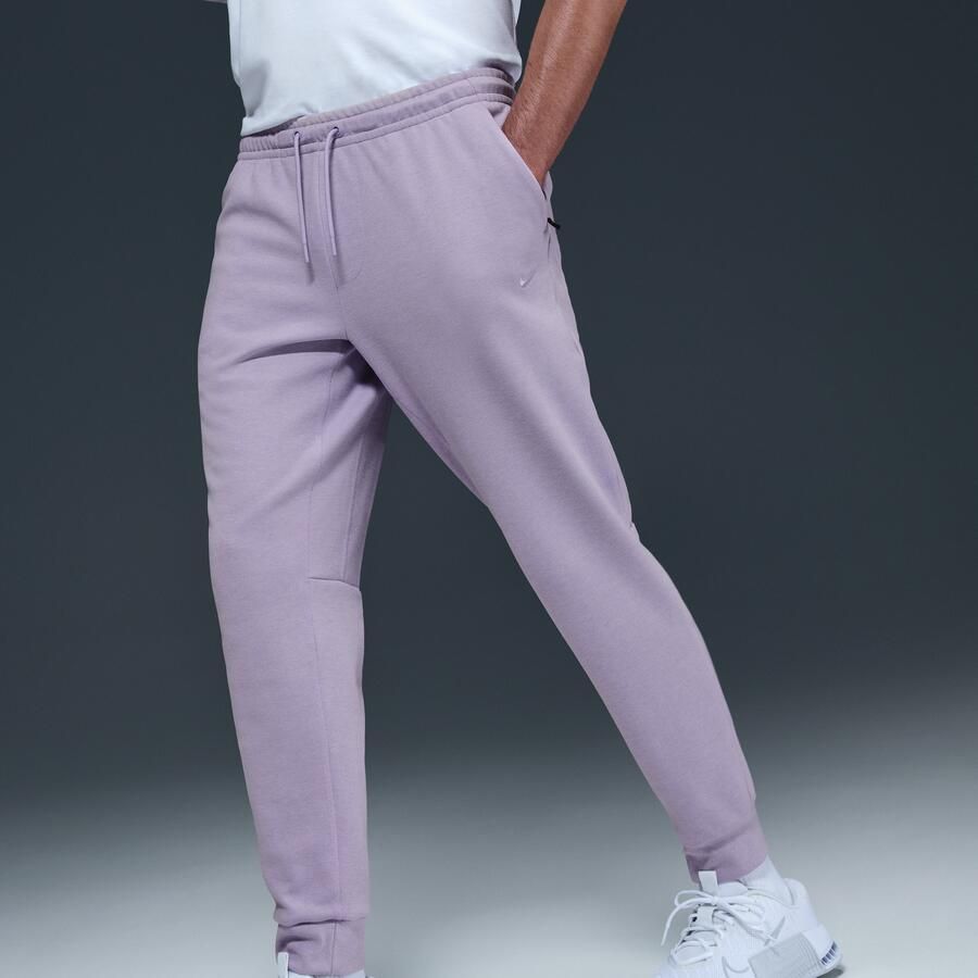 Nike Primary Fleece Dri-FIT UV performance joggingbroek voor heren Paars