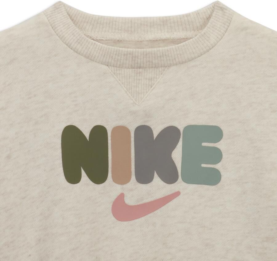 Nike Primary Play Crew Romper rompertje voor baby's Wit