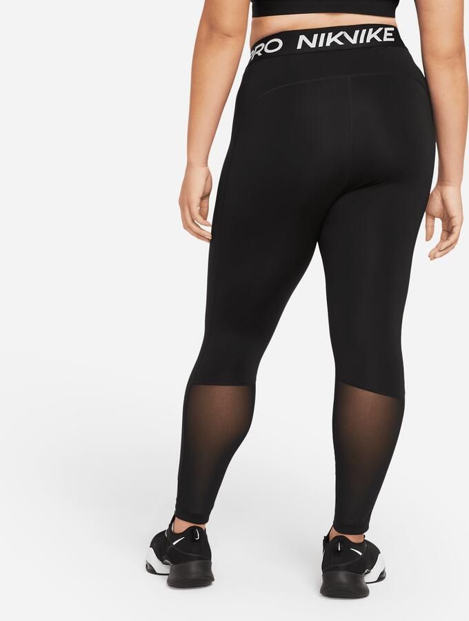 Nike Pro 365 Dameslegging (Plus Size) Zwart - Foto 4