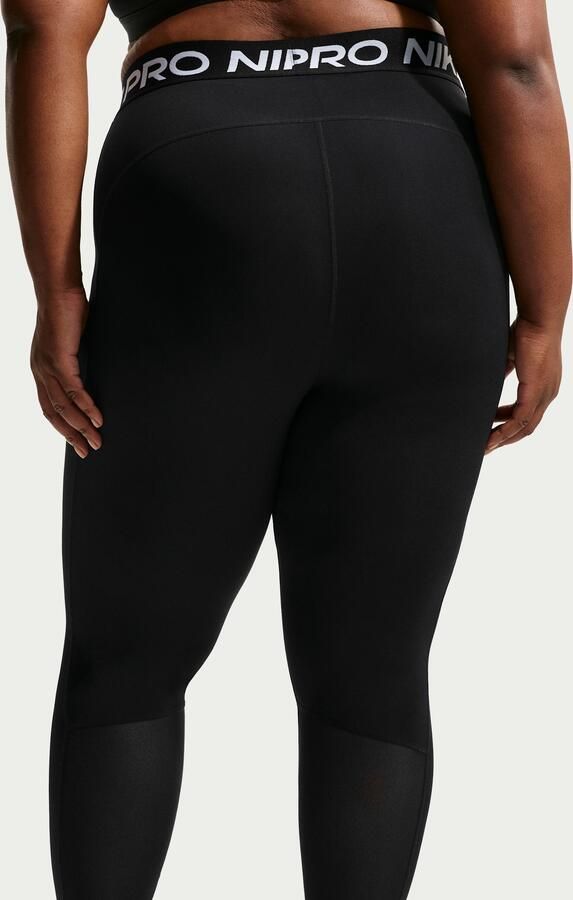 Nike Pro 365 Dameslegging (Plus Size) Zwart - Foto 7