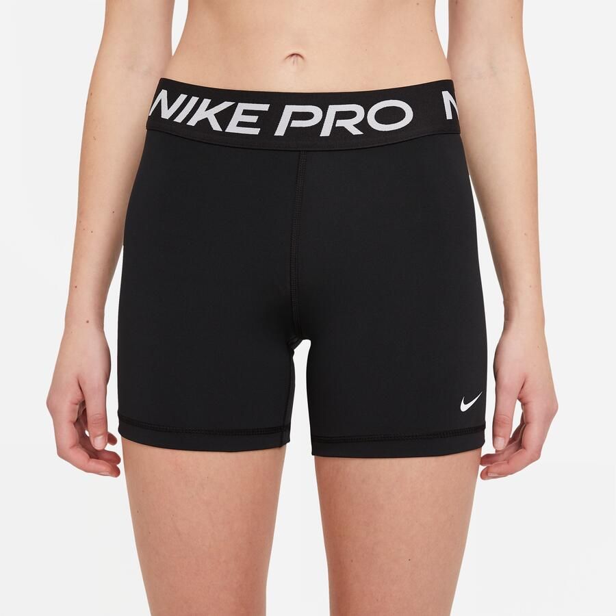Nike Korte zwarte leggings Pro 365 Cz9831 Zwart Dames - Foto 4