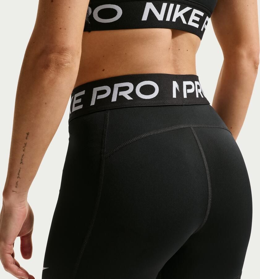 Nike Korte zwarte leggings Pro 365 Cz9831 Zwart Dames - Foto 14