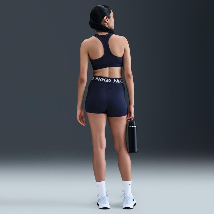 Nike Pro Damesshorts van 7 5 cm Blauw - Foto 3
