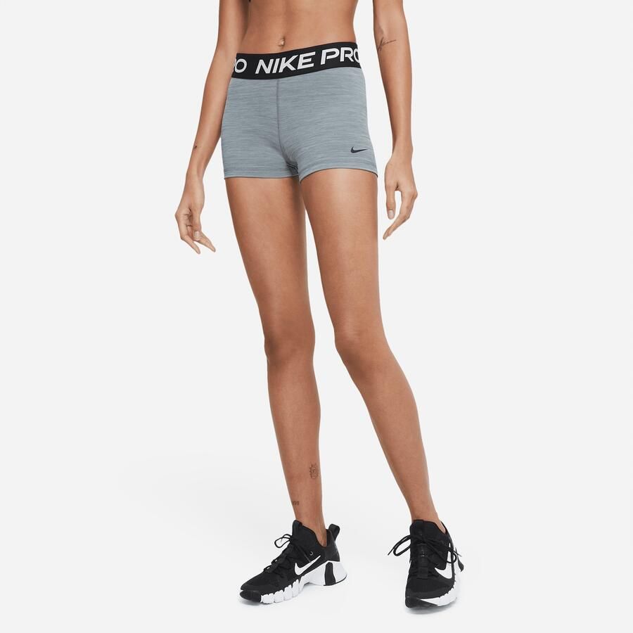 Nike "Trainingsshorts voor vrouwen" Grijs Dames - Foto 4