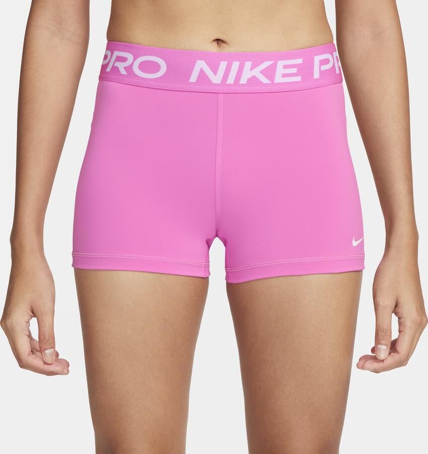 Nike Pro Damesshorts van 7 5 cm Rood - Foto 2