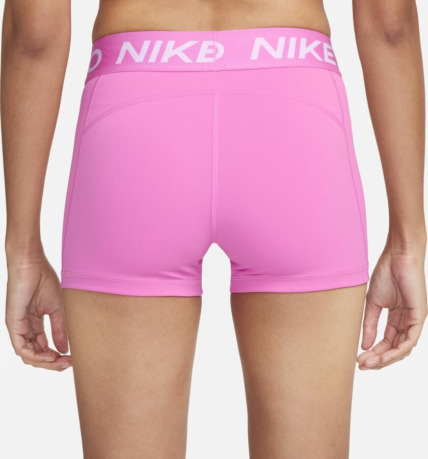 Nike Pro Damesshorts van 7 5 cm Rood - Foto 3
