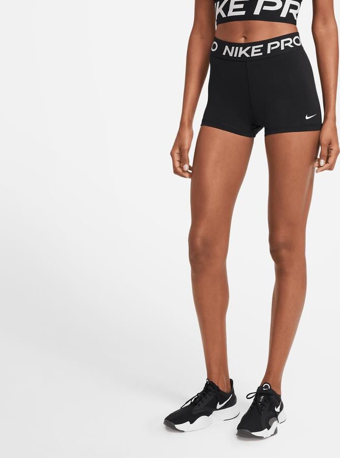 Nike Zwarte mesh trainings shorts Zwart Dames - Foto 6