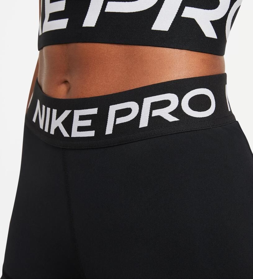 Nike Zwarte mesh trainings shorts Zwart Dames - Foto 4