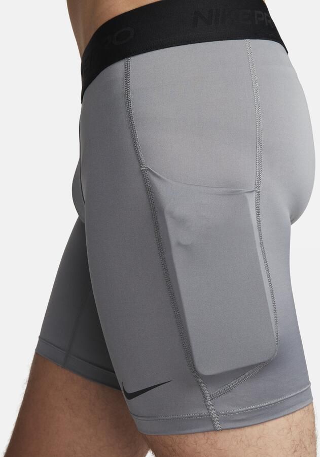 Nike Pro Dri-FIT fitnessshorts voor heren Grijs - Foto 3