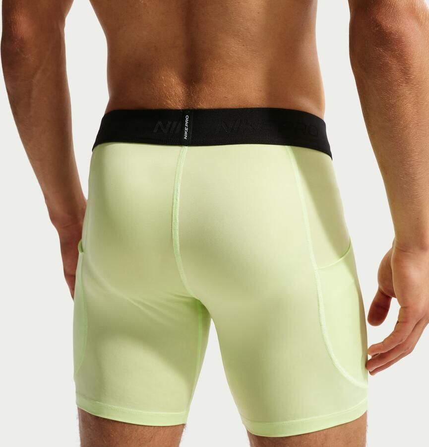 Nike Pro Dri-FIT fitnessshorts voor heren Groen