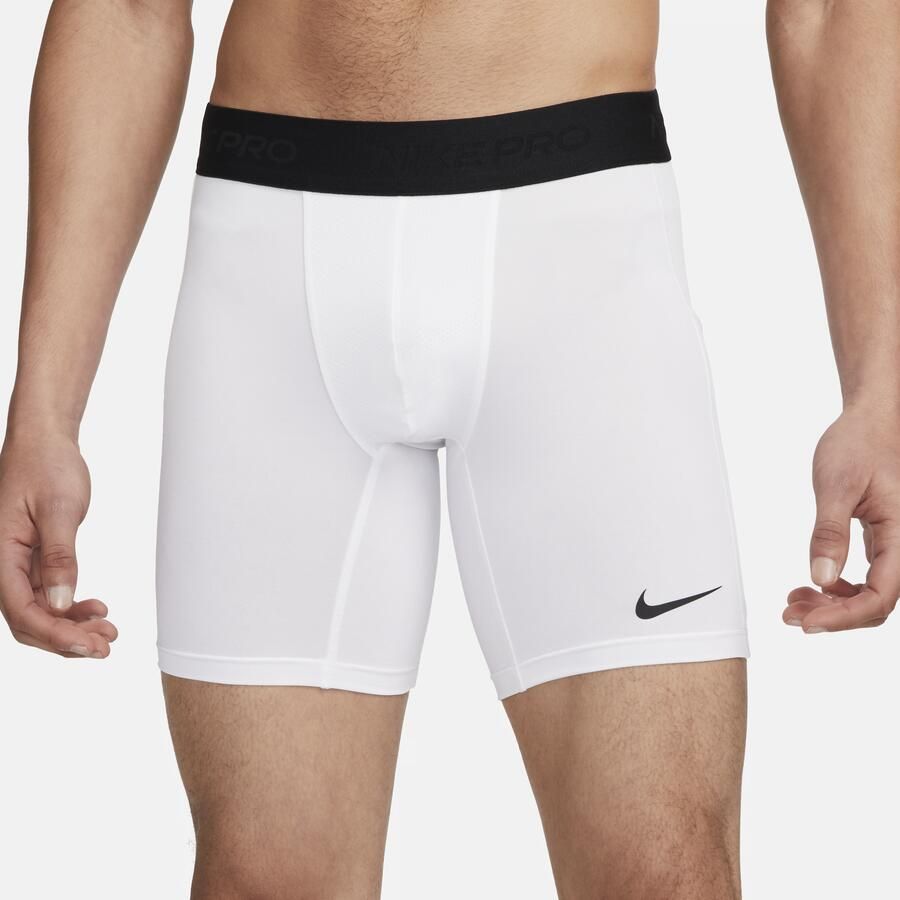 Nike Pro Dri-FIT fitnessshorts voor heren Wit - Foto 3
