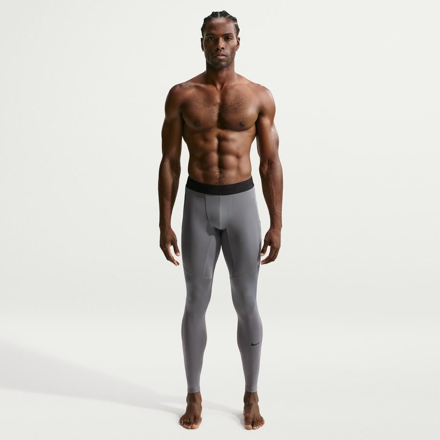 Nike Pro Dri-FIT fitnesstights voor heren Grijs