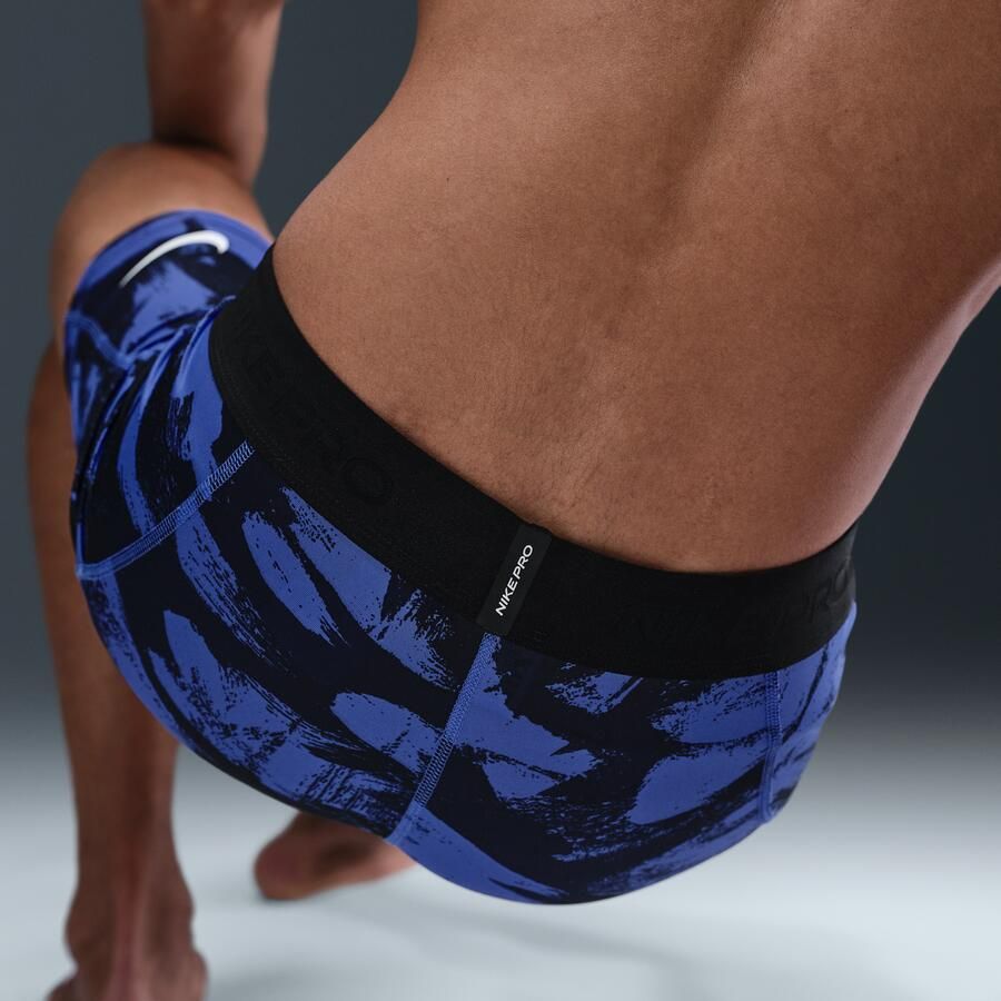 Nike Pro Dri-FIT herenshorts Blauw - Foto 2