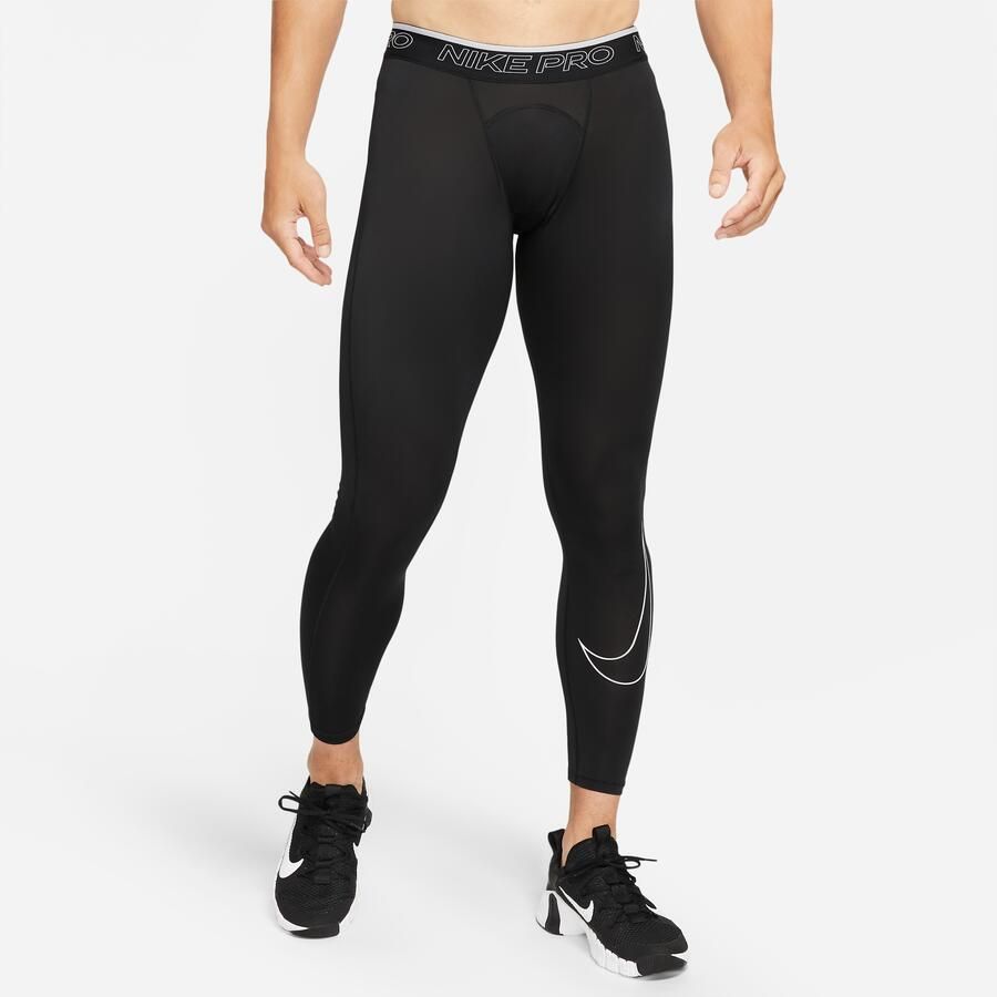 Nike Pro Zwart Compressie Legging Heren - Foto 5