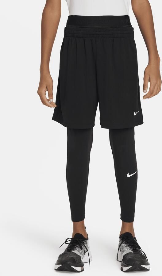 Nike Pro Dri-FIT jongenslegging Zwart - Foto 2