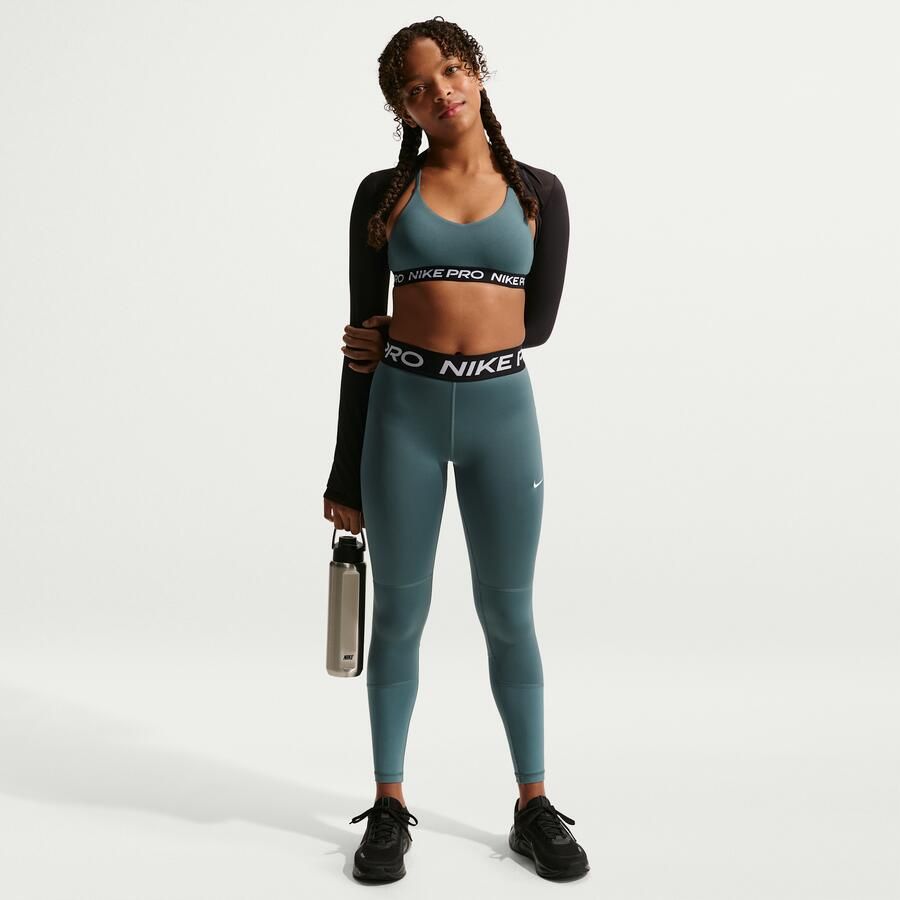 Nike Pro Dri-FIT Legging voor meisjes Grijs - Foto 4