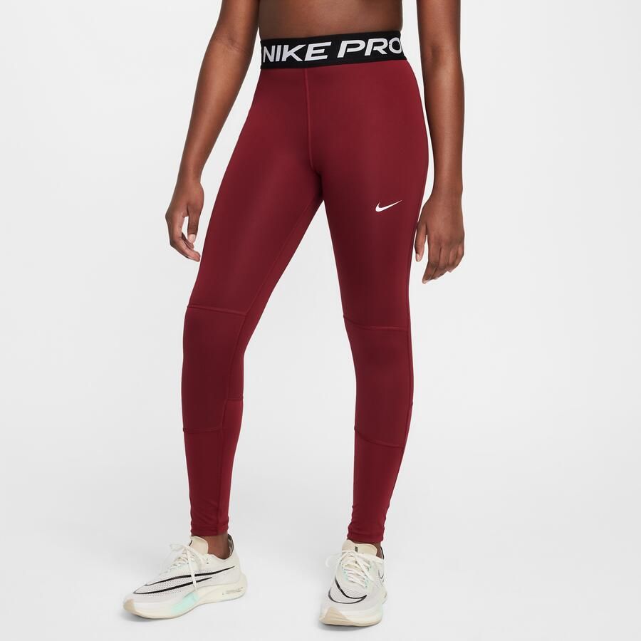 Nike Pro Dri-FIT Legging voor meisjes Rood - Foto 3