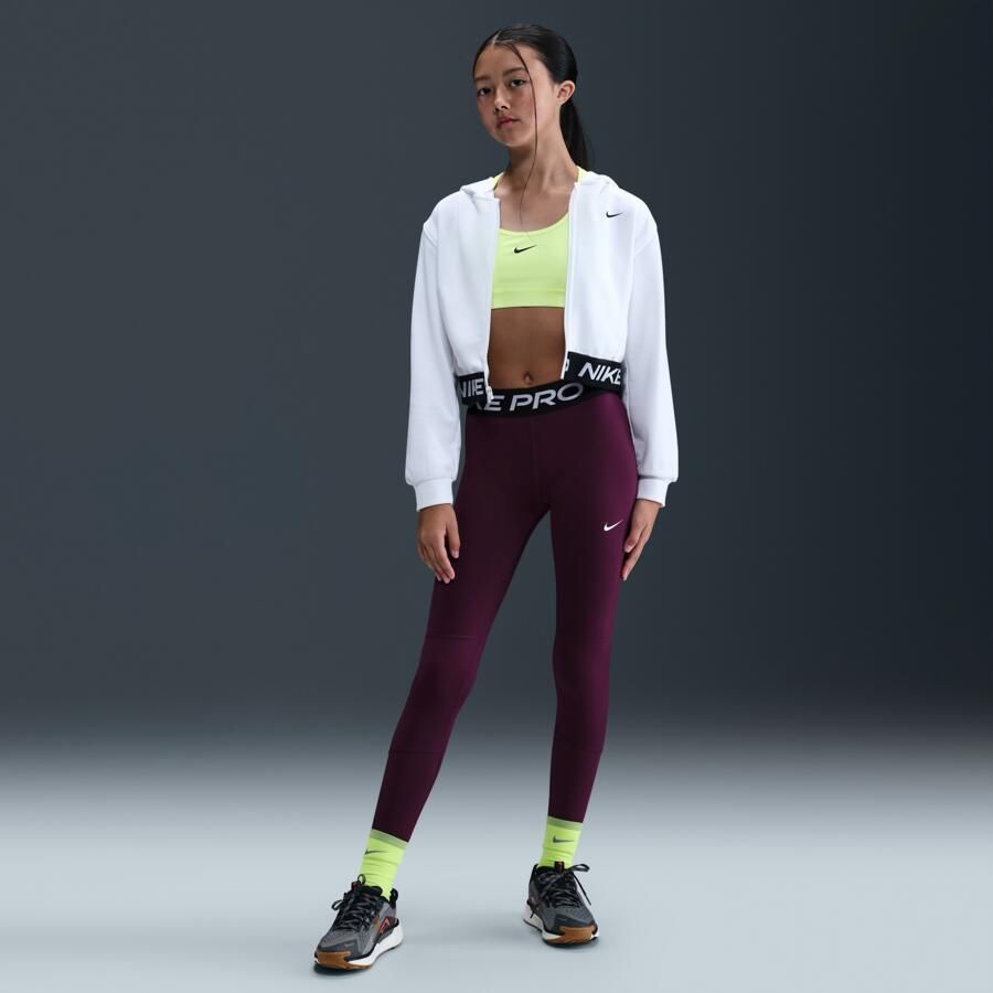Nike Pro Dri-FIT Legging voor meisjes Rood - Foto 3