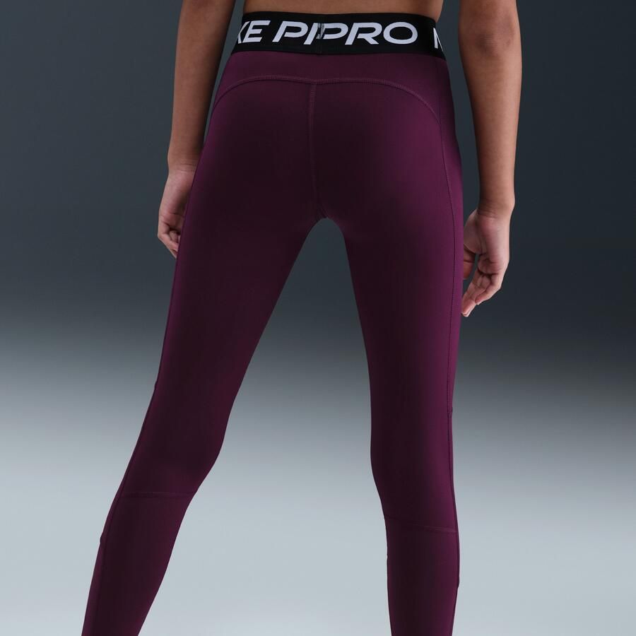 Nike Pro Dri-FIT Legging voor meisjes Rood - Foto 2