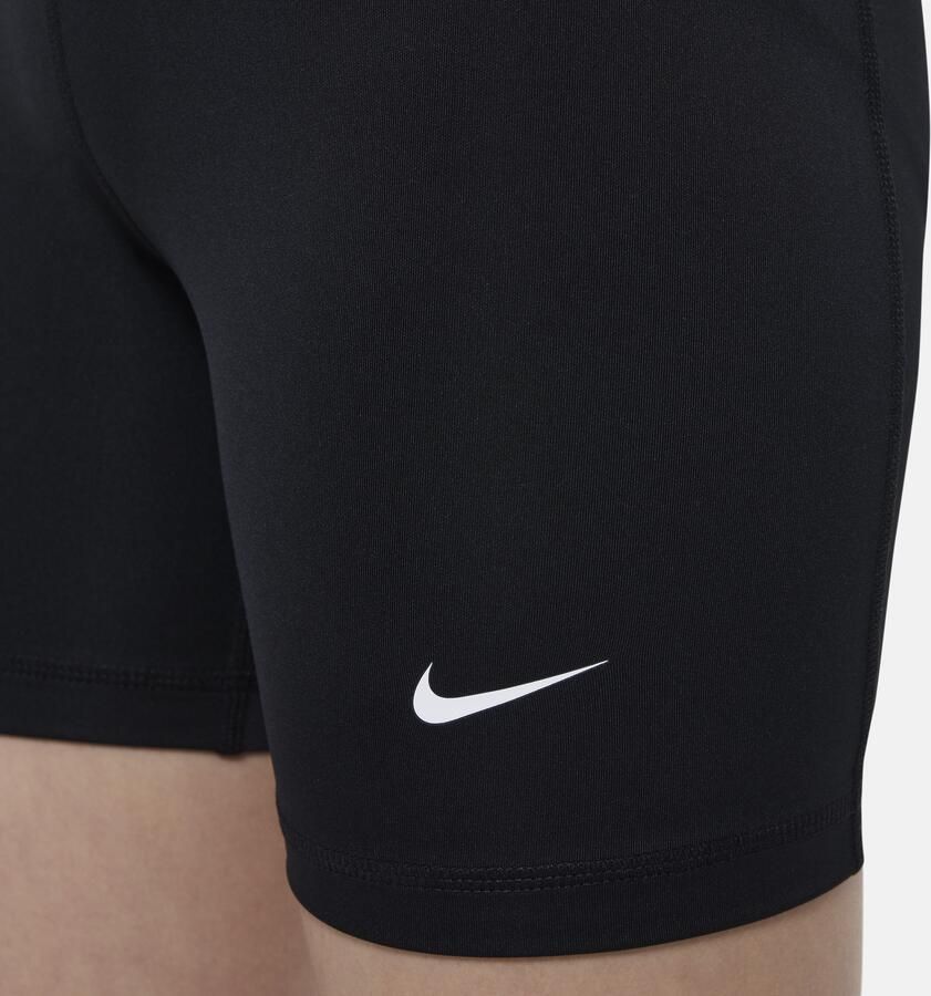Nike Pro Dri-FIT meisjesshorts (13 cm) Zwart - Foto 3