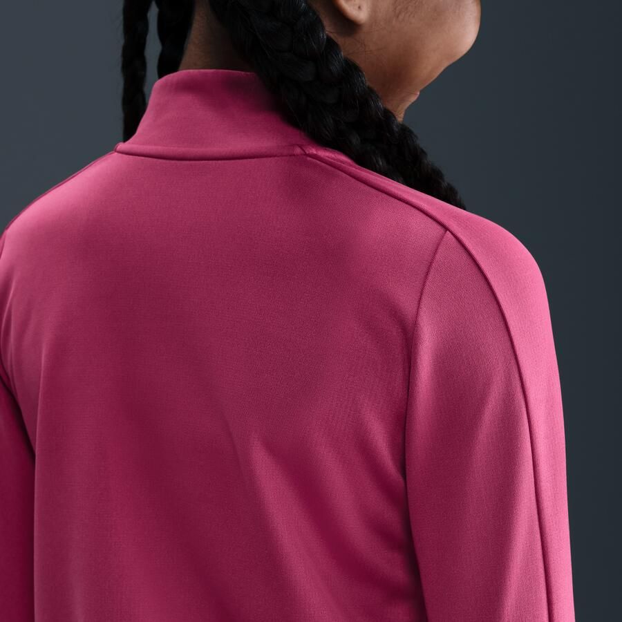 Nike Pro Dri-FIT meisjestop met korte rits Paars