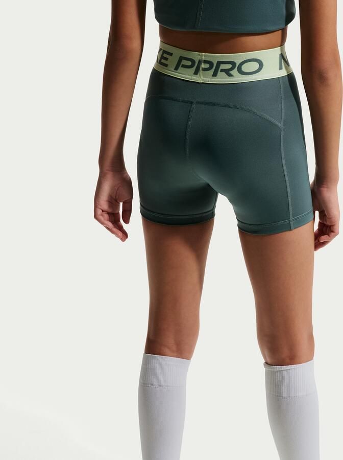 Nike Pro Dri-FIT shorts voor kinderen (8 cm) Grijs - Foto 3
