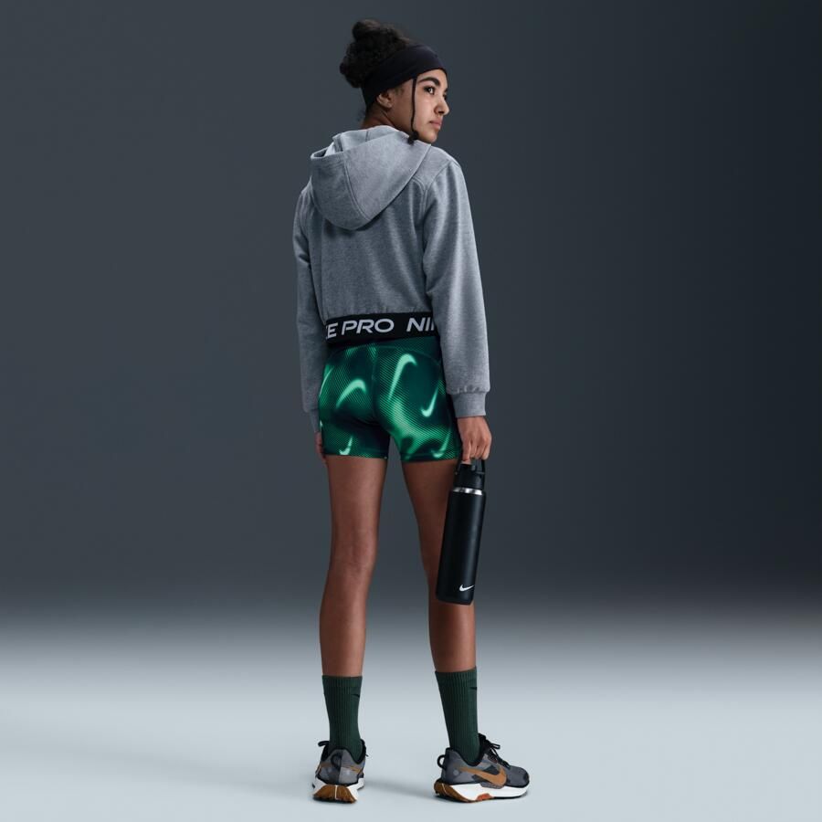 Nike Pro Dri-FIT shorts voor meisjes (8 cm) Groen - Foto 3