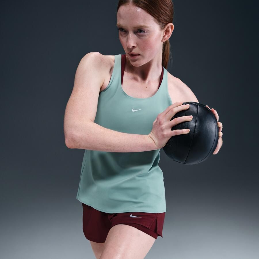 Nike Pro Dri-FIT tanktop voor dames Groen - Foto 2