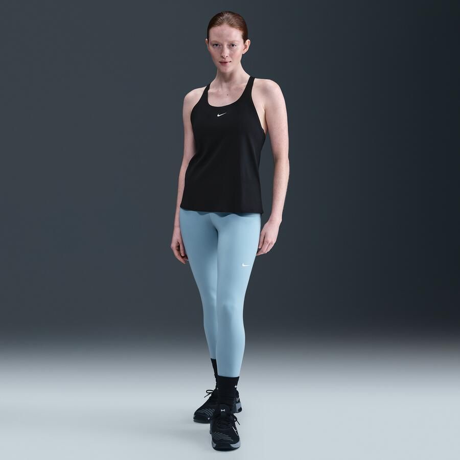 Nike Pro Dri-FIT tanktop voor dames Zwart - Foto 3