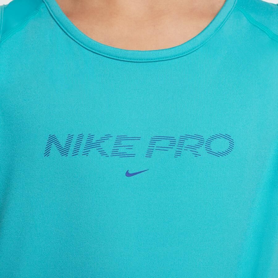 Nike Pro Dri-FIT tanktop voor meisjes Groen - Foto 3