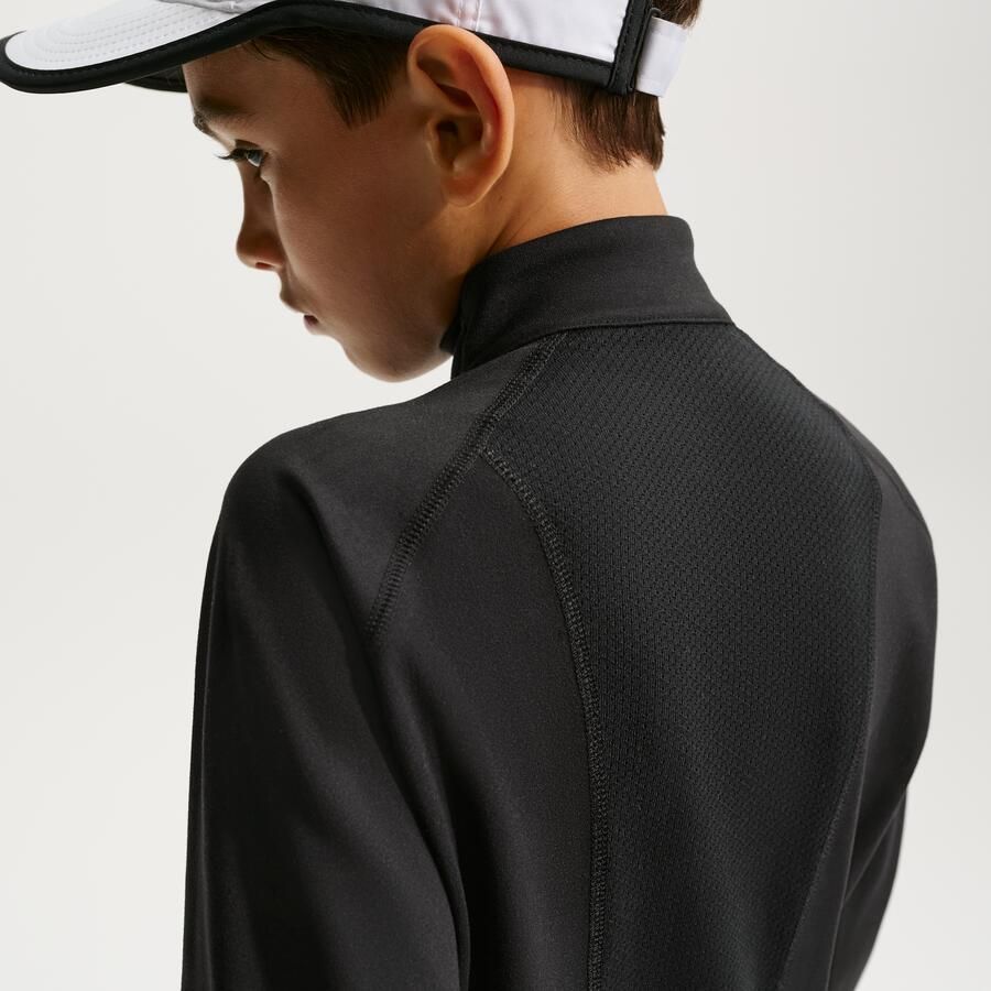 Nike Pro Dri-FIT trainingstop met lange mouwen voor jongens Zwart