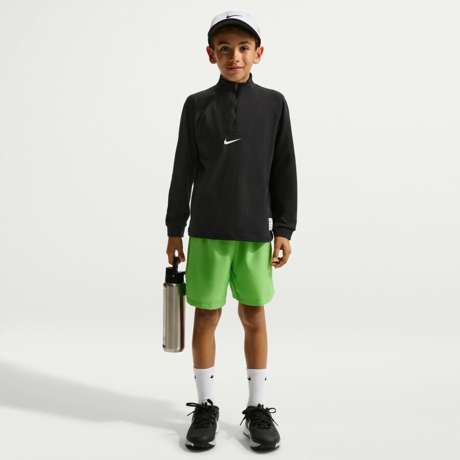 Nike Pro Dri-FIT trainingstop met lange mouwen voor jongens Zwart - Foto 3