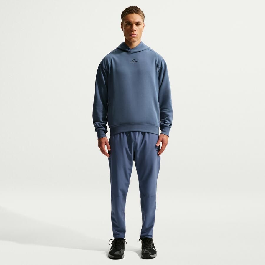 Nike Pro Dri-FIT tussenlaag trainingshoodie voor heren Blauw - Foto 3