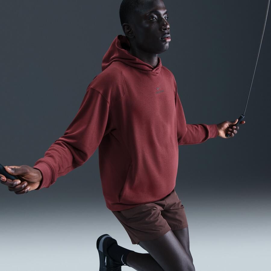 Nike Pro Dri-FIT tussenlaag trainingshoodie voor heren Rood - Foto 3