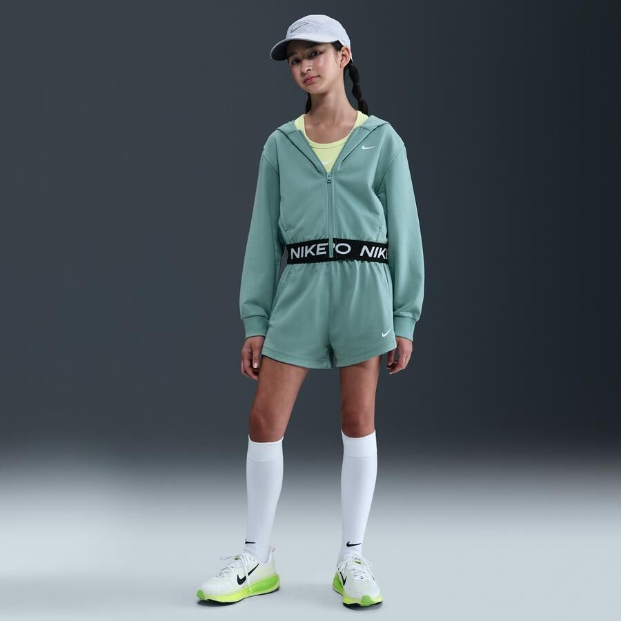 Nike Pro Fleece Dri-FIT shorts voor meisjes Groen - Foto 4