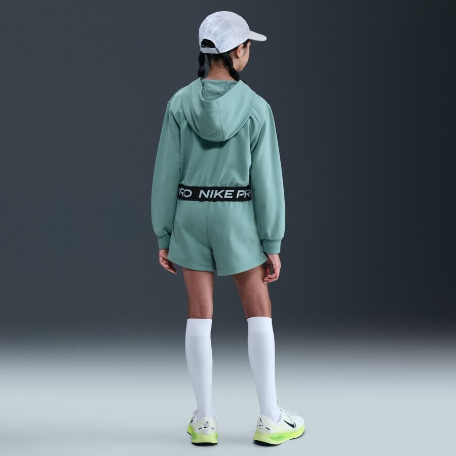 Nike Pro Fleece Dri-FIT shorts voor meisjes Groen - Foto 3